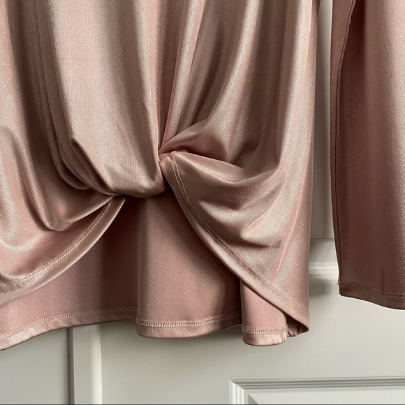 Halogen Knotted Shirt - Picture 2 of 4